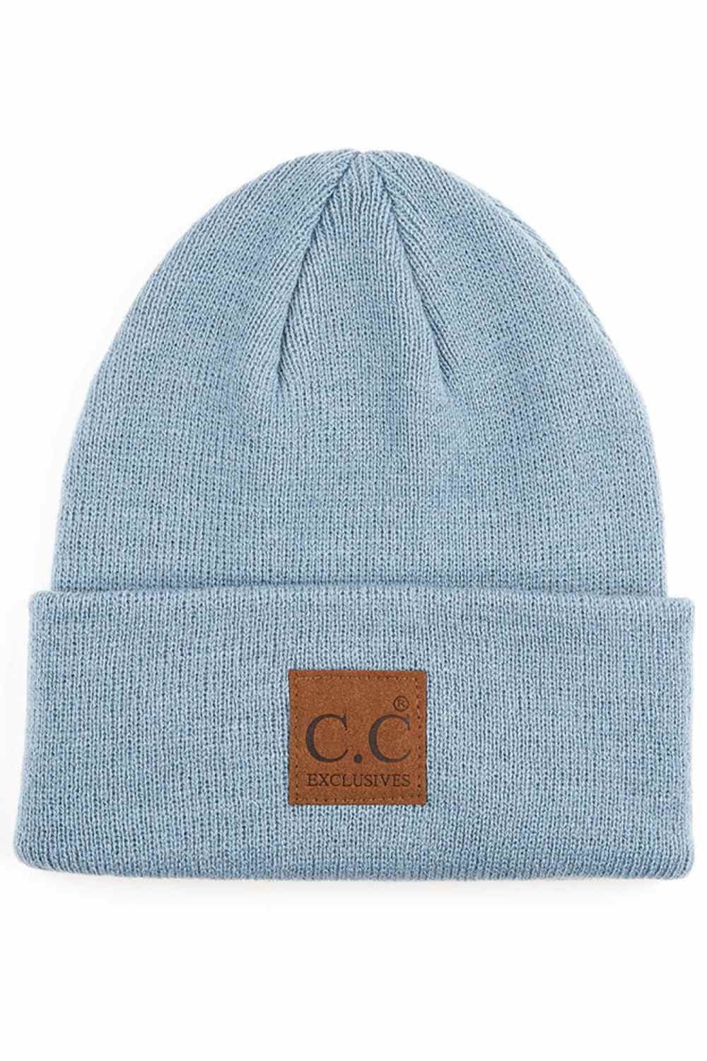 C.C Unisex Classic Basic Solid Color Beanie
