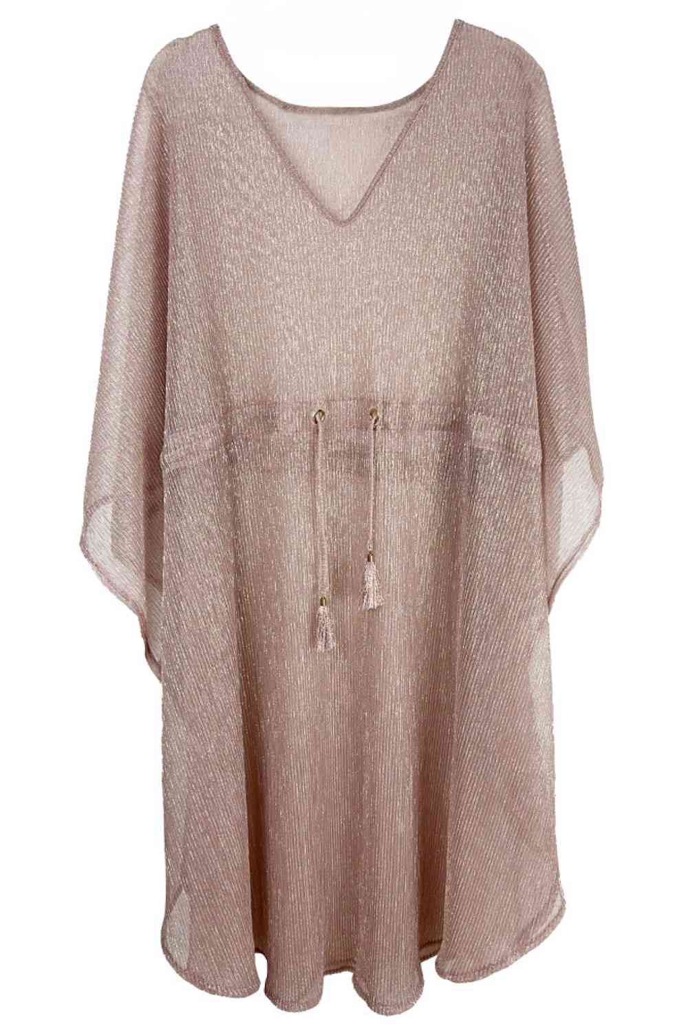 Lurex String Poncho
