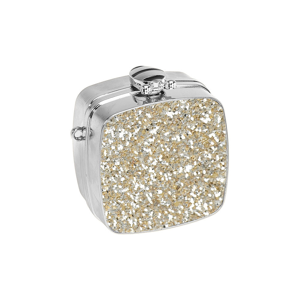 Square Glitter Mini Clutch Bag Crossbody Bag