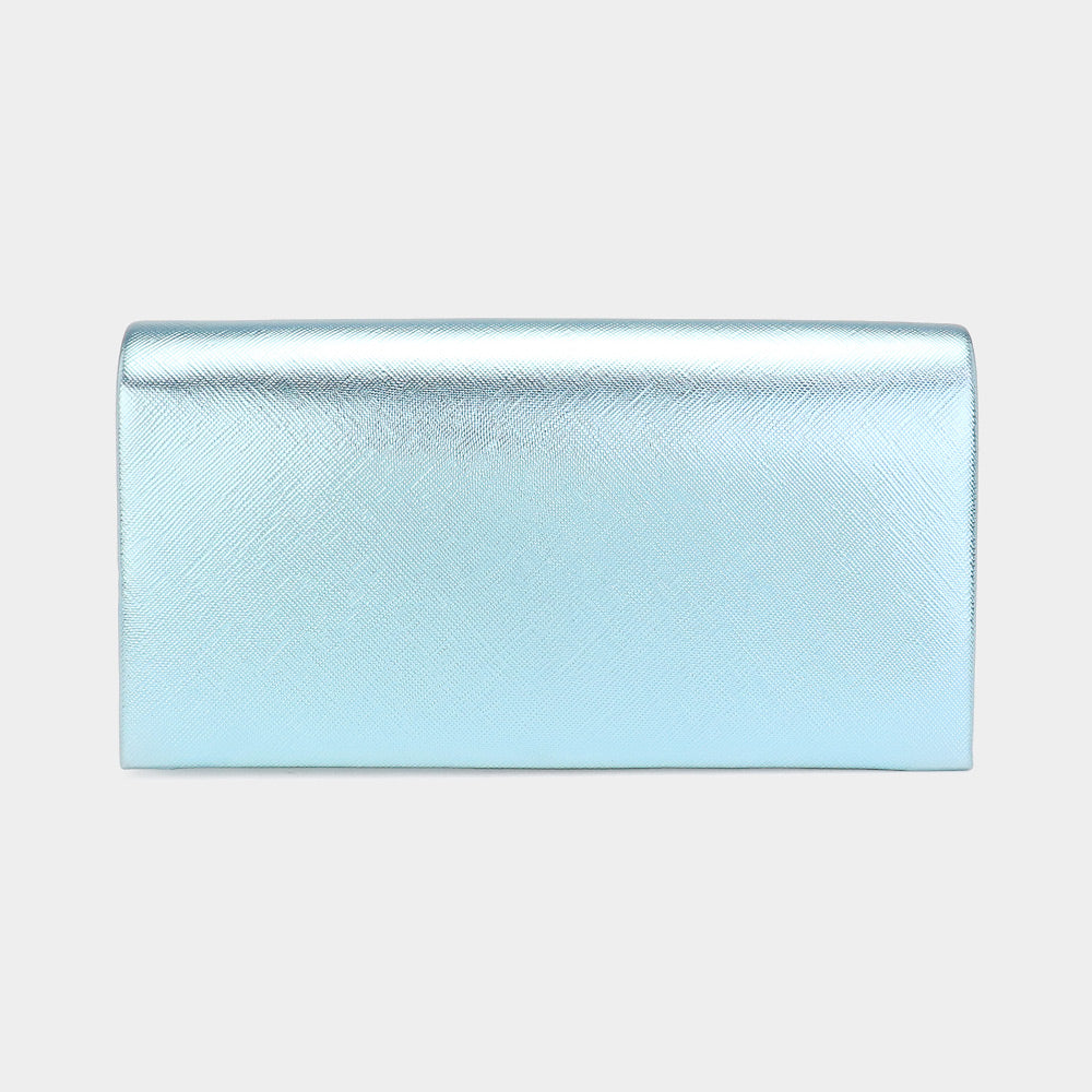 Metallic Clutch Bag / Crossbody Bag