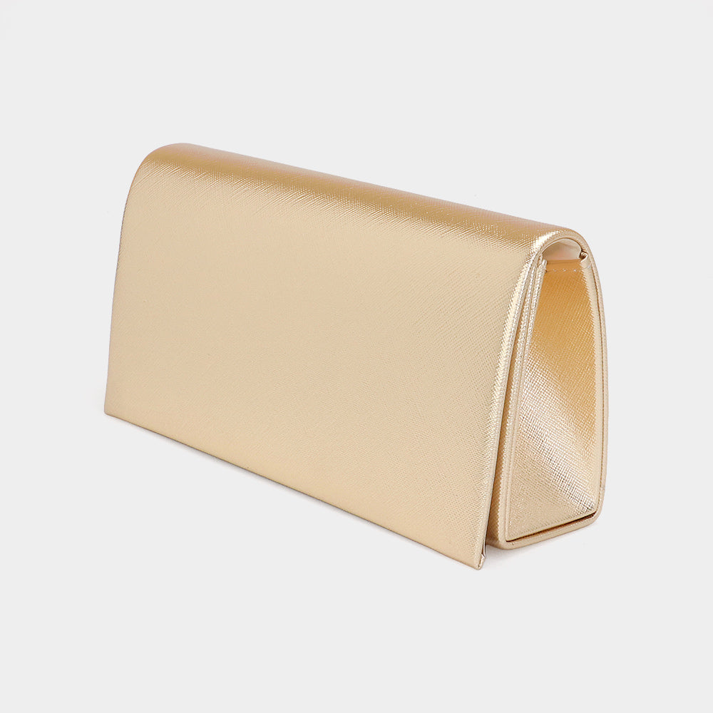 Metallic Clutch Bag / Crossbody Bag