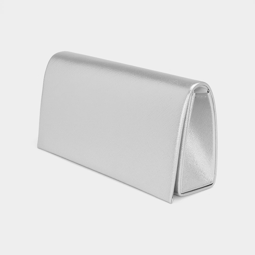 Metallic Clutch Bag / Crossbody Bag