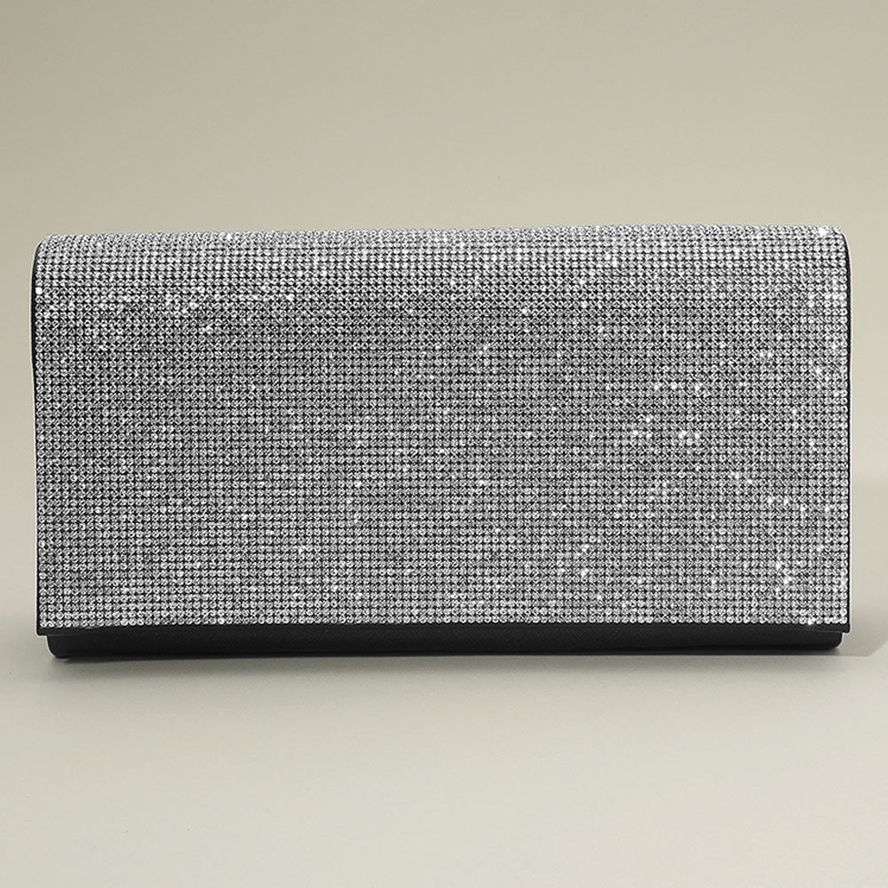 Bling Studded Evening Clutch Bag / Crossbody Bag