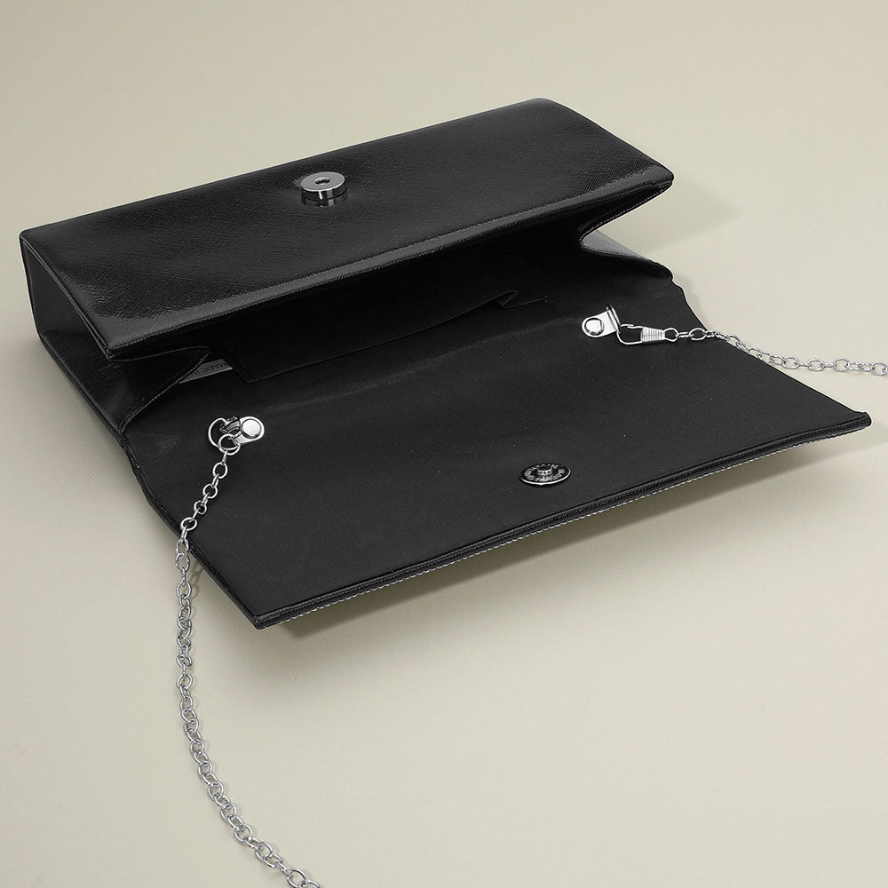 Bling Studded Evening Clutch Bag / Crossbody Bag