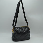 Quilted Puffer Crossbody Bag Shoulder Purse with Adjustable Strap