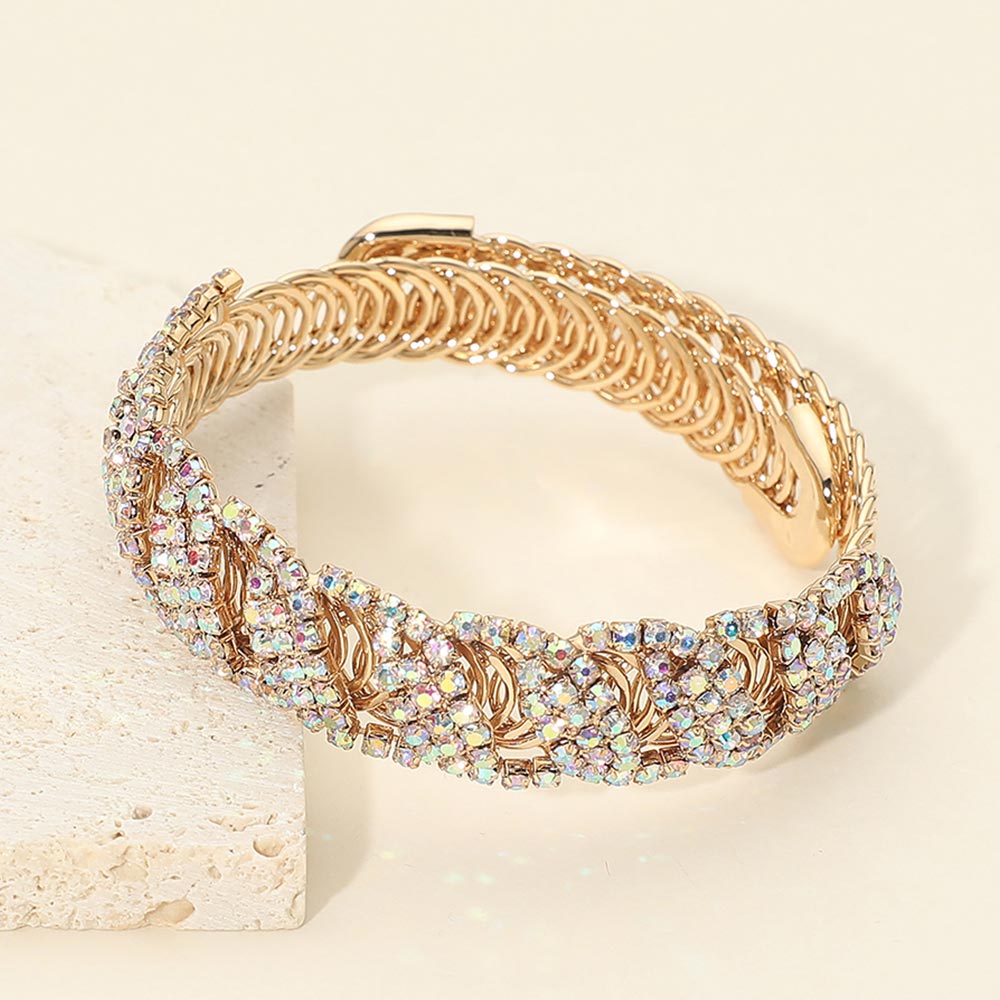 CZ Stone Pave Evening Bracelet