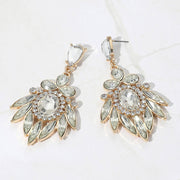 Multi Stone Evening Earrings