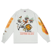 Everything Will Grow White Long Sleeve