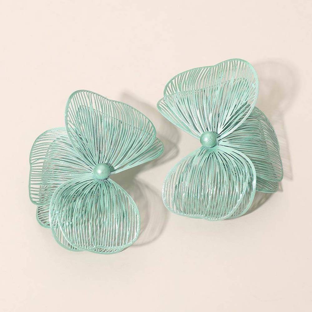 Triple Cutout Petal Earrings