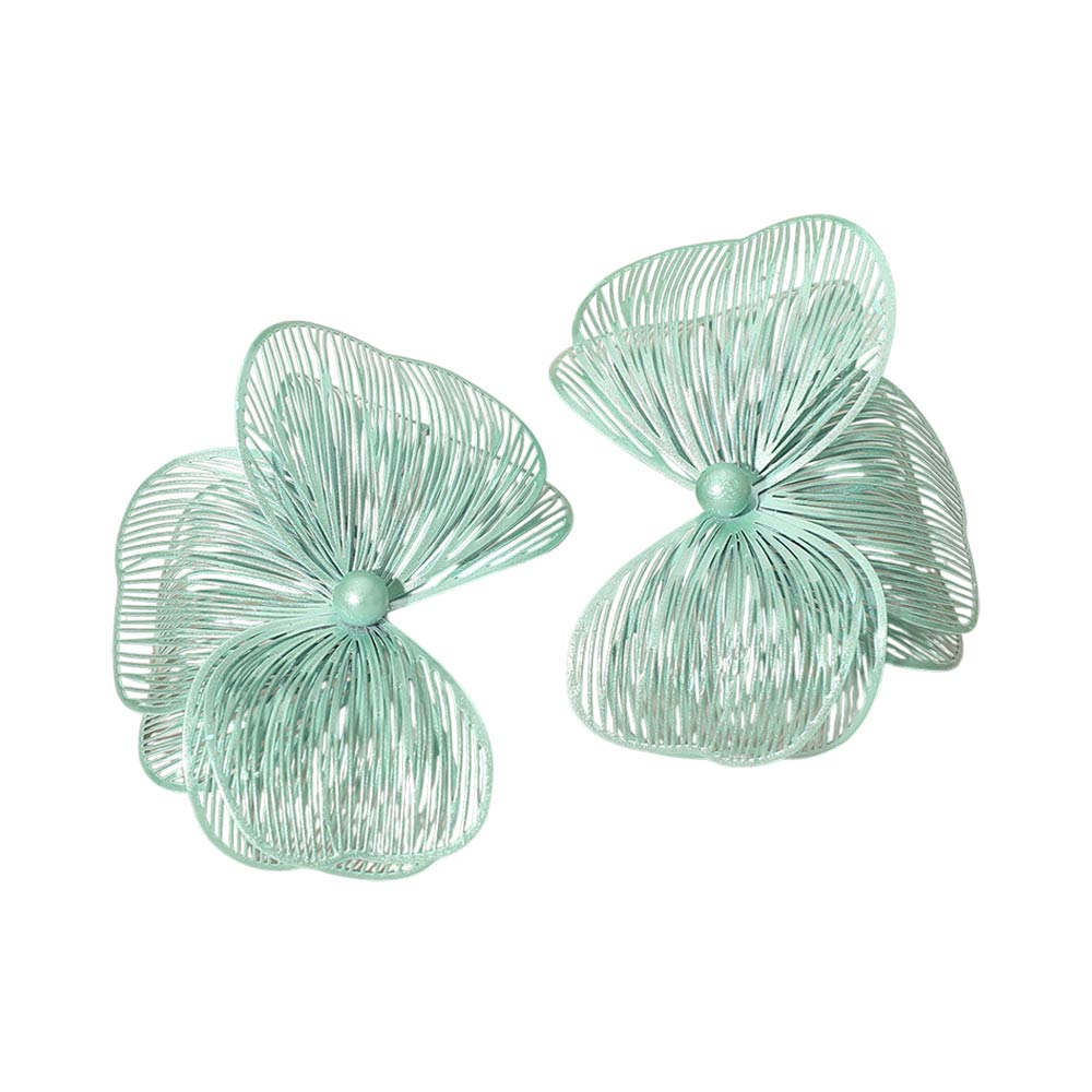 Triple Cutout Petal Earrings
