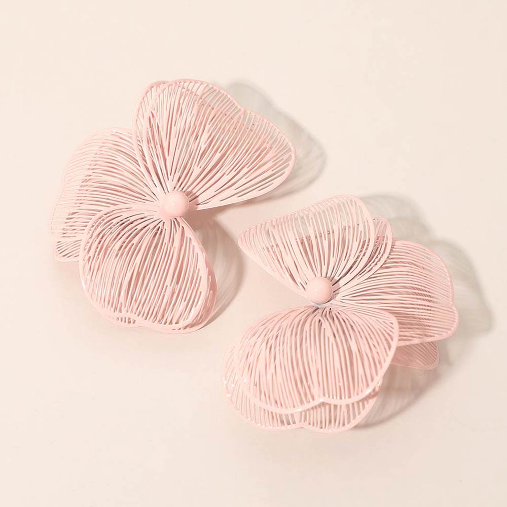 Triple Cutout Petal Earrings
