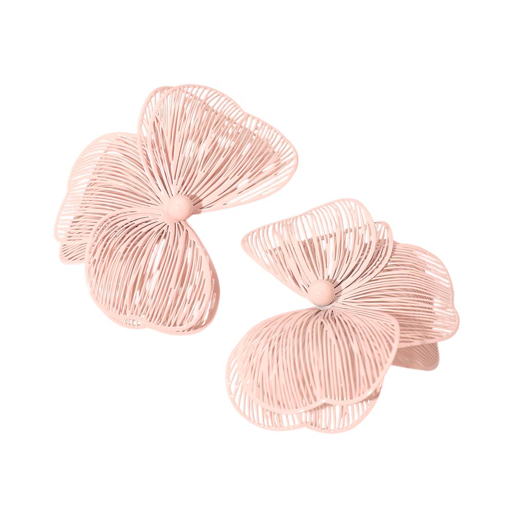 Triple Cutout Petal Earrings