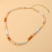 Faceted Beaded Necklace