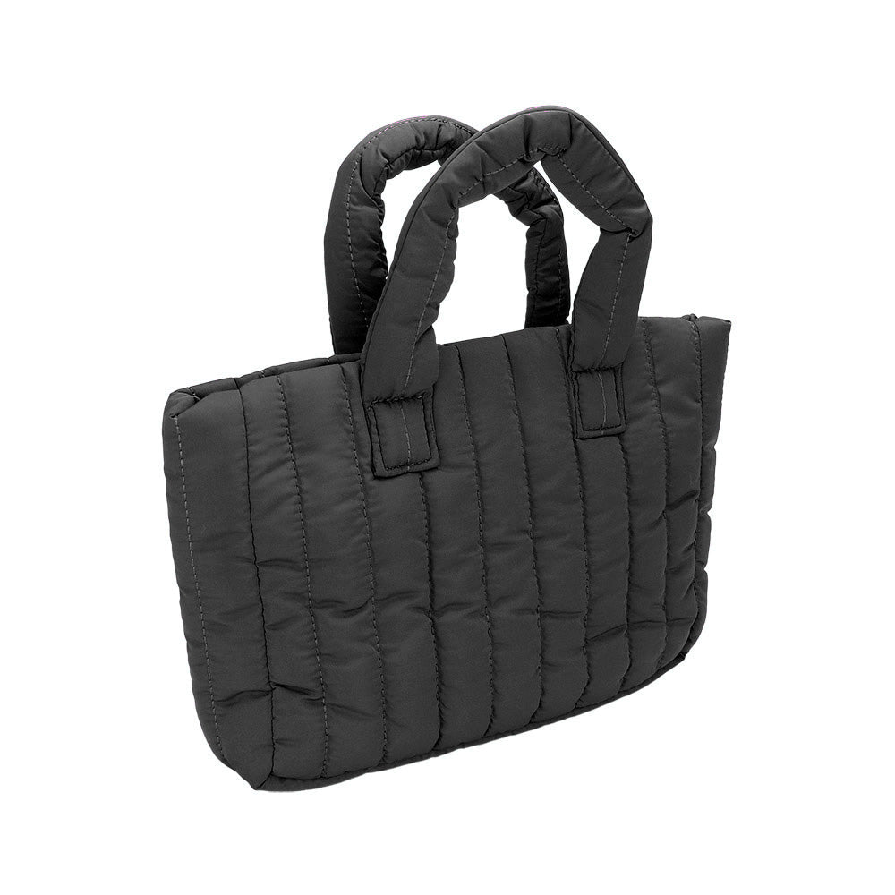 Quilted Padded Hand Bag / Tote Bag