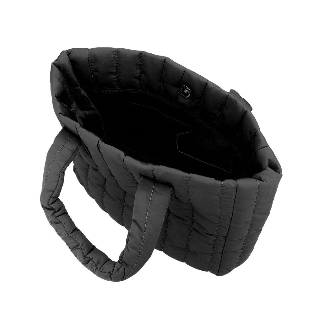 Quilted Padded Hand Bag / Tote Bag