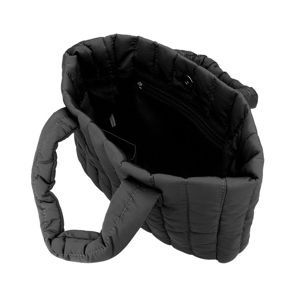 Quilted Padded Hand Bag / Tote Bag