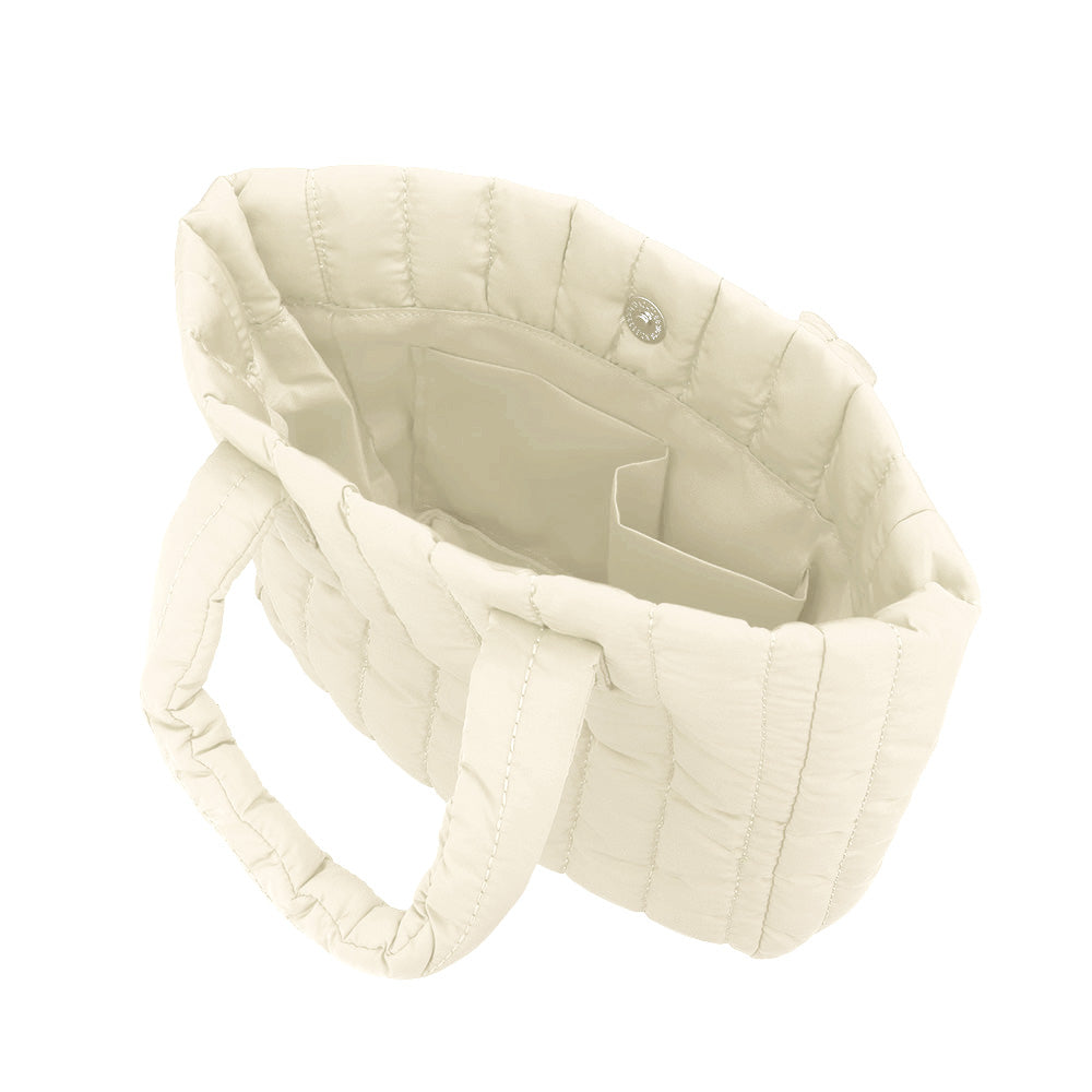 Quilted Padded Hand Bag / Tote Bag