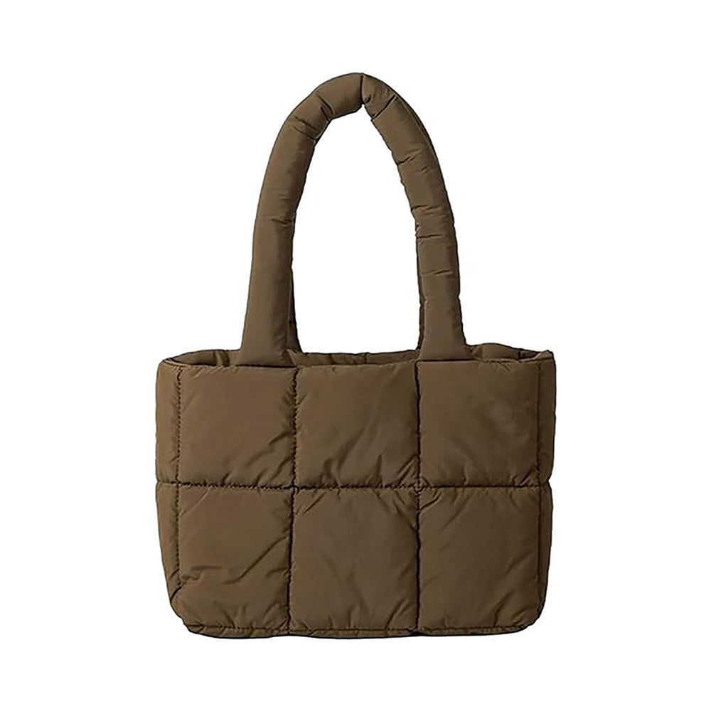 Quilted Padded Shoulder Bag / Tote Bag
