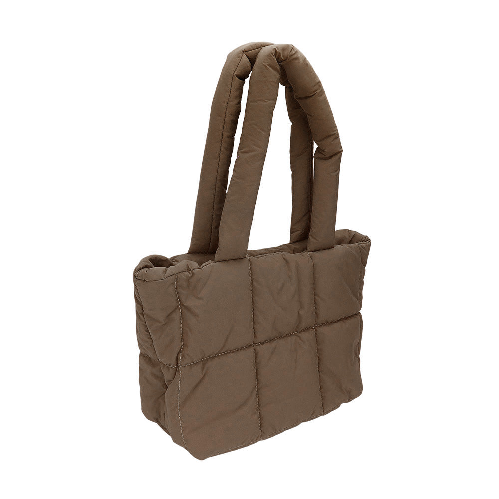 Quilted Padded Shoulder Bag / Tote Bag