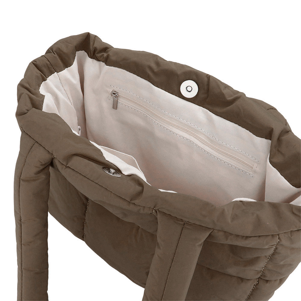 Quilted Padded Shoulder Bag / Tote Bag