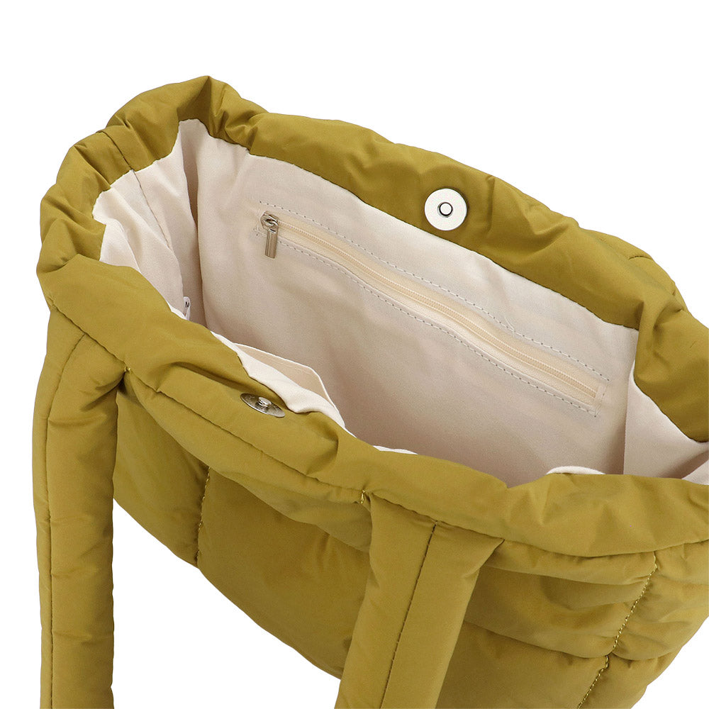 Quilted Padded Shoulder Bag / Tote Bag