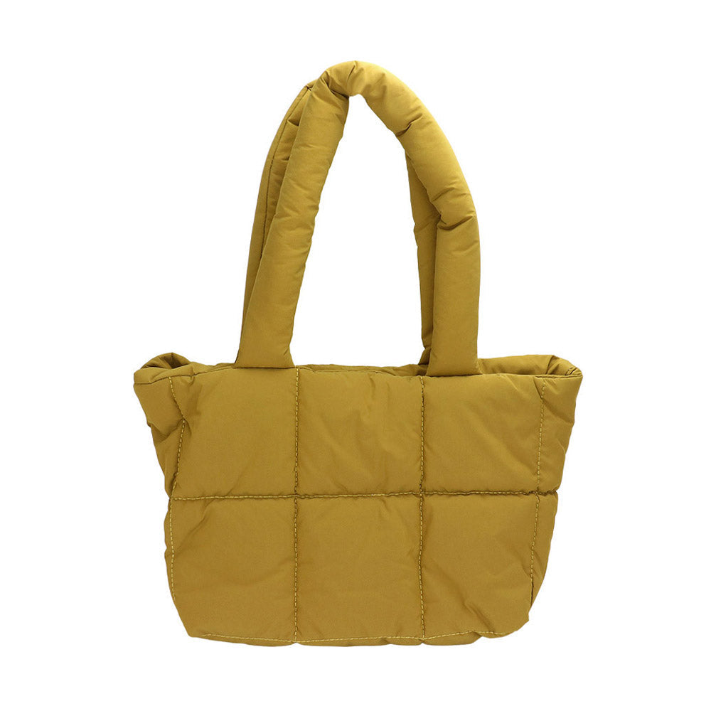 Quilted Padded Shoulder Bag / Tote Bag