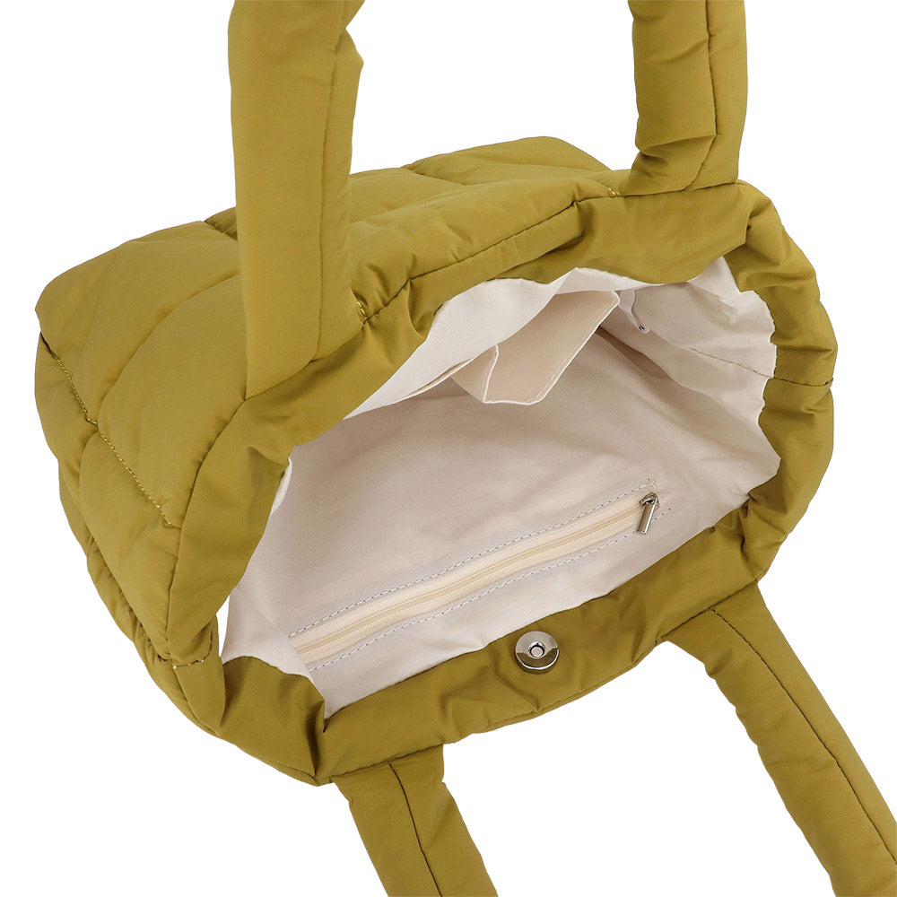 Quilted Padded Shoulder Bag / Tote Bag