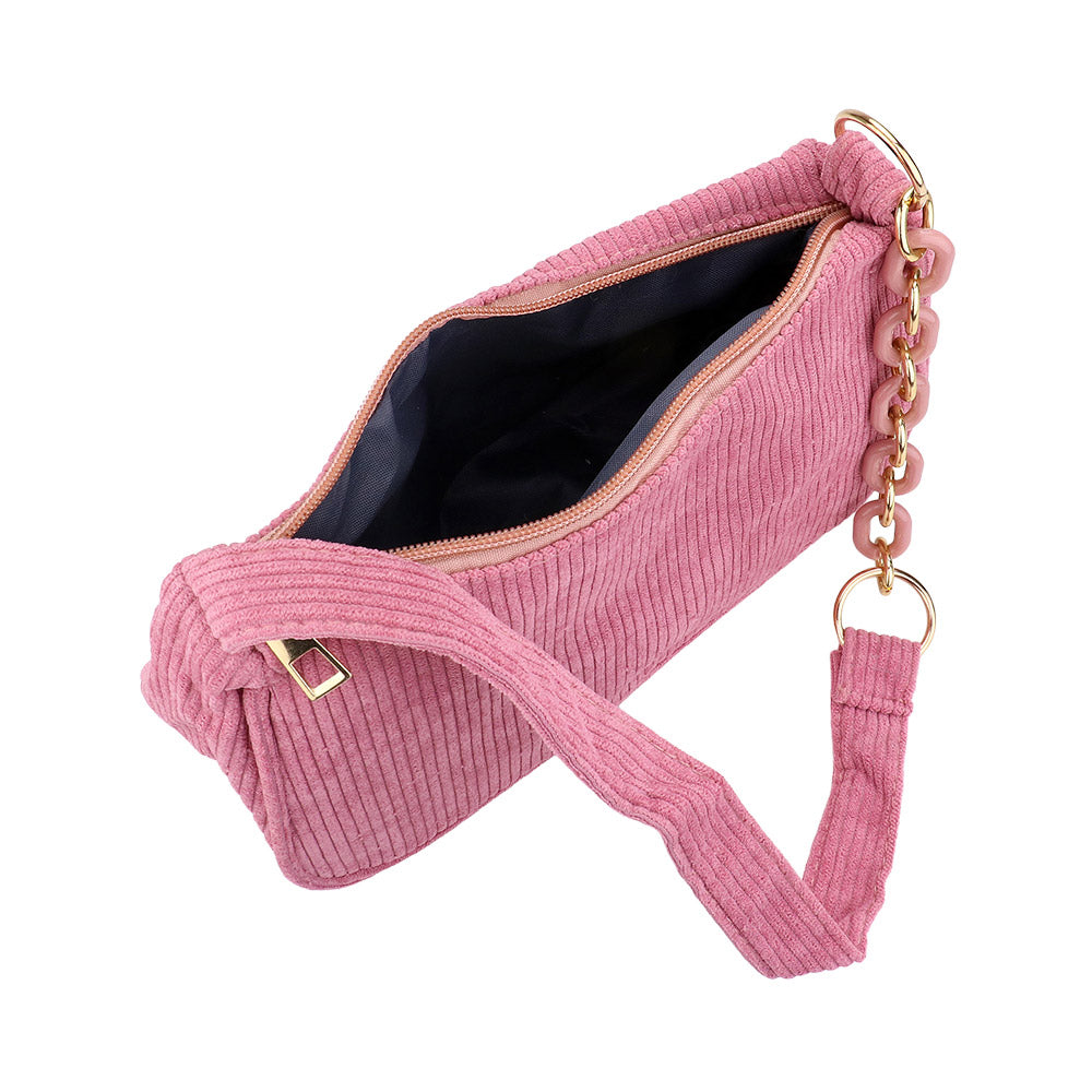 Corduroy Shoulder Bag