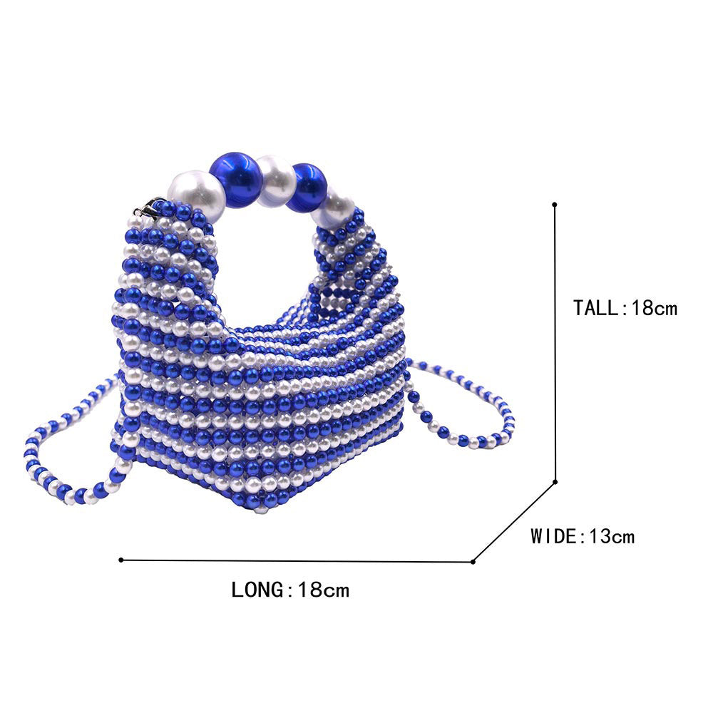 Pearl Beaded Handbag / Crossbody Bag