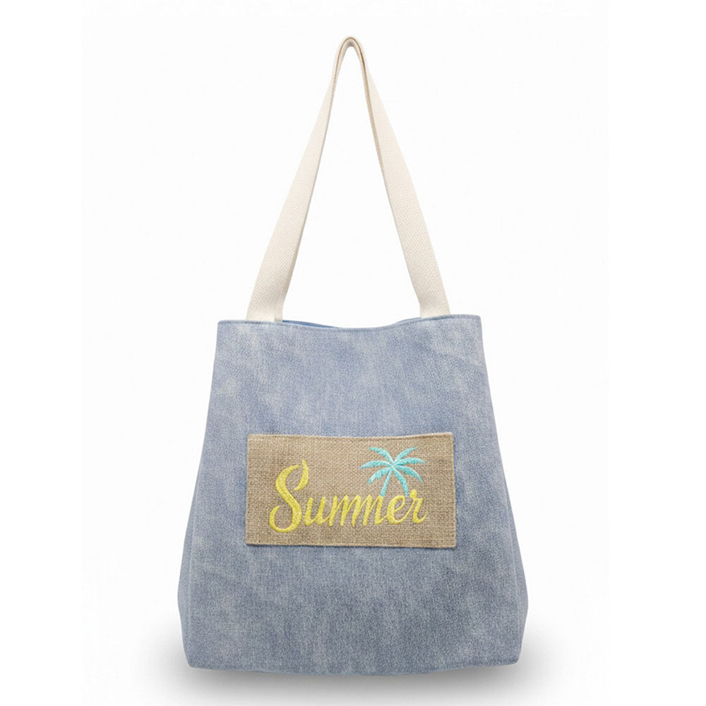 2 IN 1 Bucket Style Cante Tote Shoulder Bag