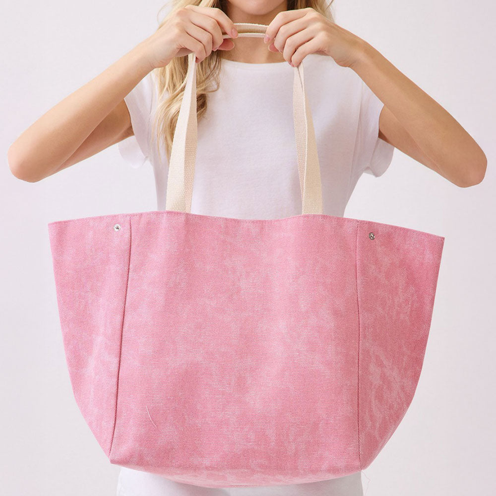 2 IN 1 Bucket Style Cante Tote Shoulder Bag