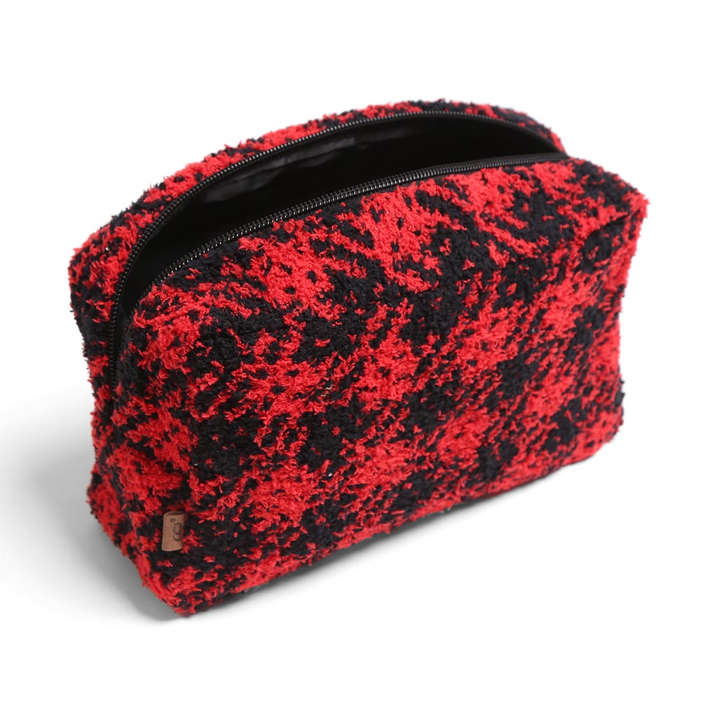 Buffalo Check Travel Pouch Large