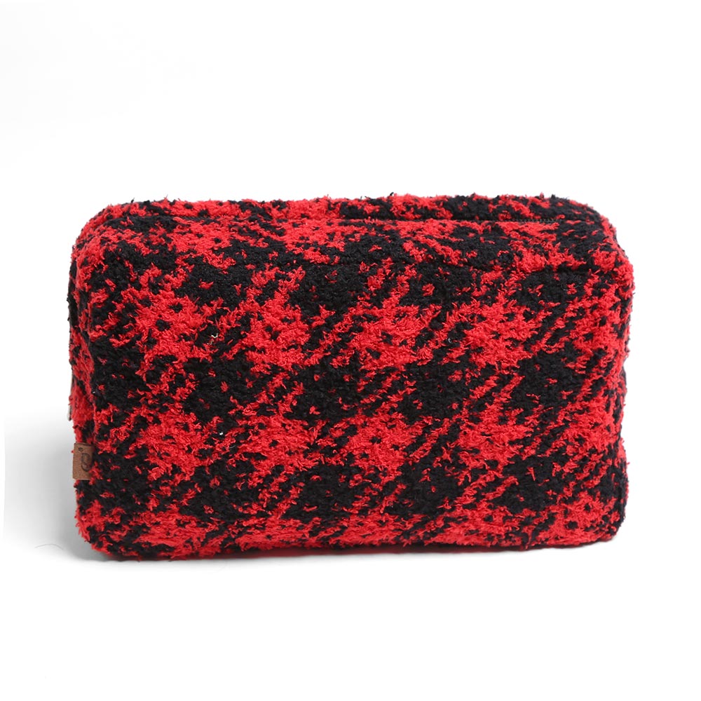 Buffalo Check Travel Pouch Large