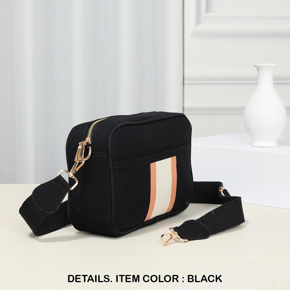 Color Block Crossbody Bag