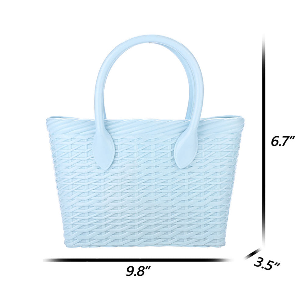 Solid Jelly Tote Bag