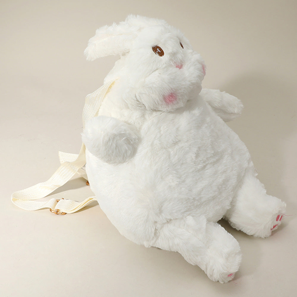 Kids Rabbit Plush Doll Backpack Bag