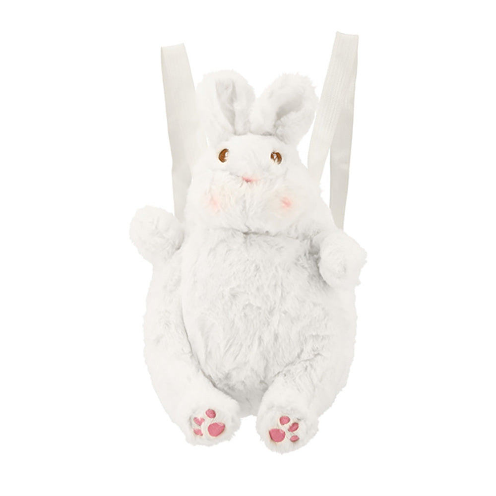 Kids Rabbit Plush Doll Backpack Bag