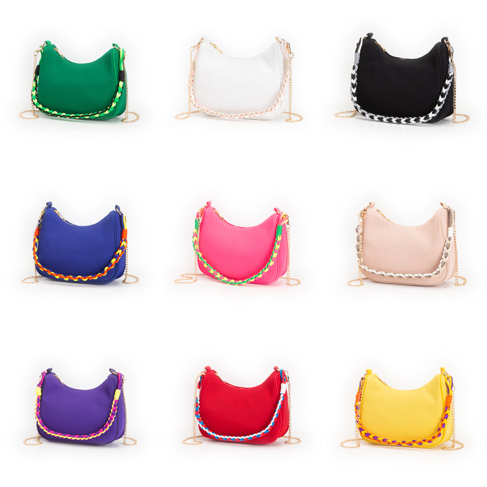 Fabric Hobo Bag / Crossbody Bag