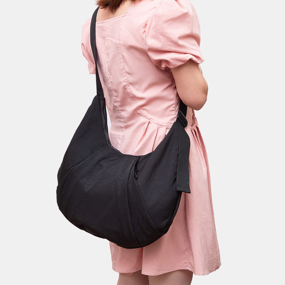 Nylon Puffer Crossbody Bag