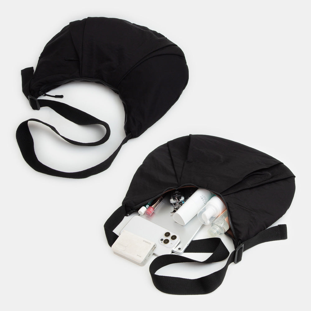 Nylon Puffer Crossbody Bag