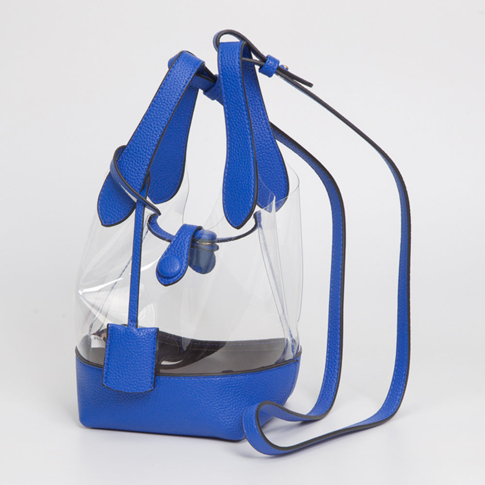 Transparent Bucket Shoulder Bag Crossbody Bag