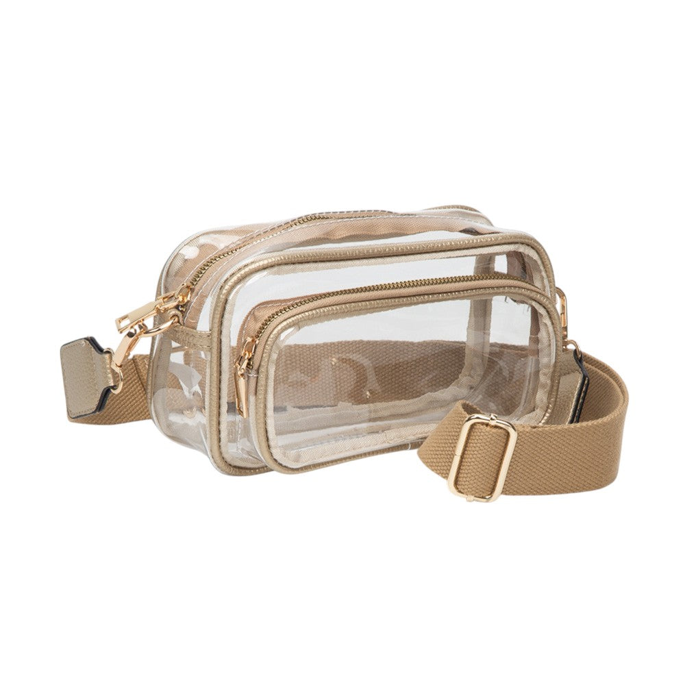 Transparent Rectangular Crossbody Bag