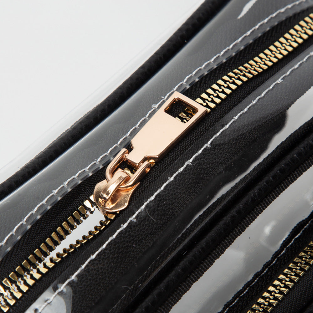 Transparent Rectangular Crossbody Bag