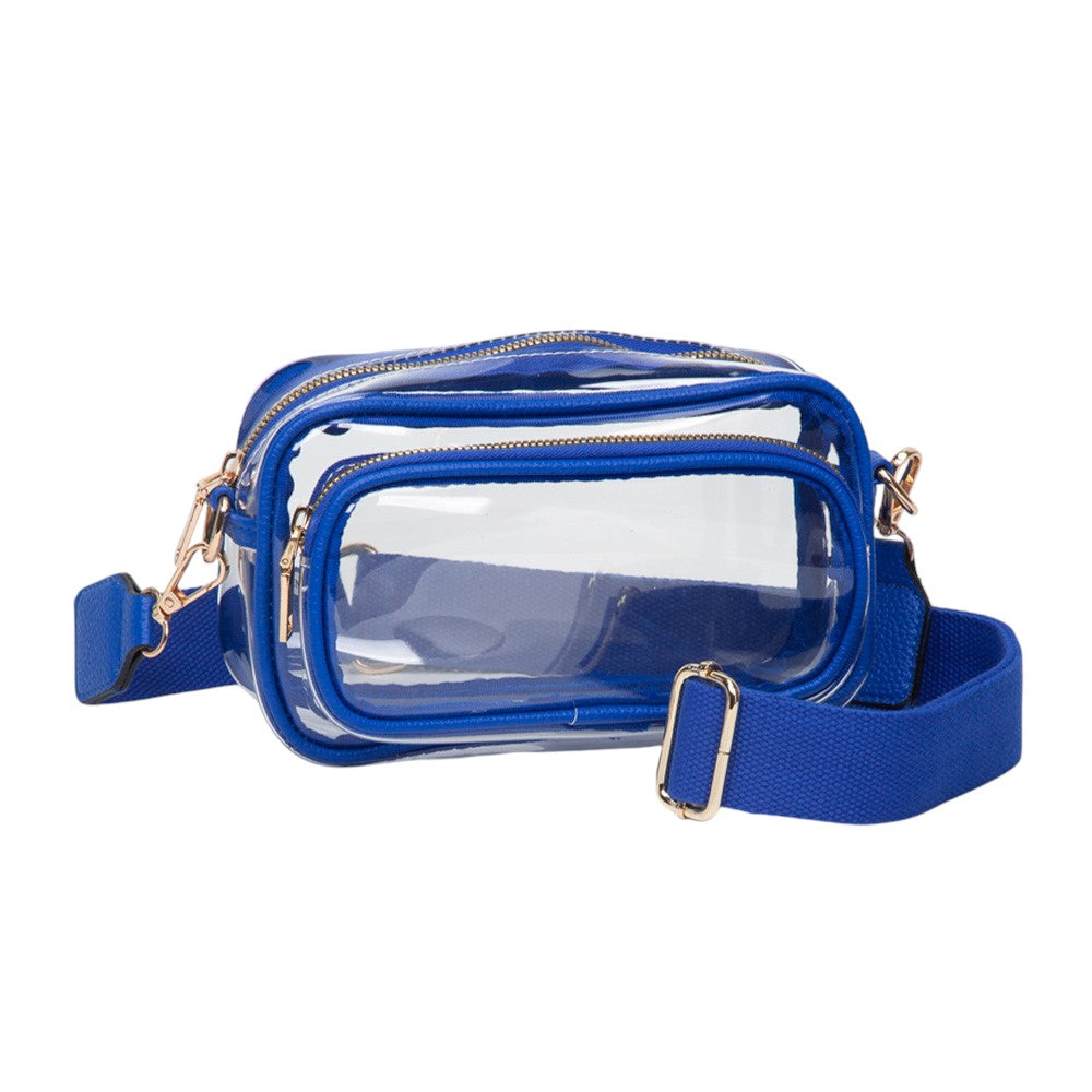 Transparent Rectangular Crossbody Bag