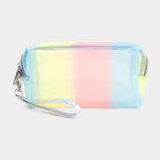 Pastel Color Striped Pouch Bags