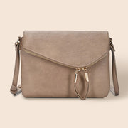 Faux Leather Envelope Crossbody Bag