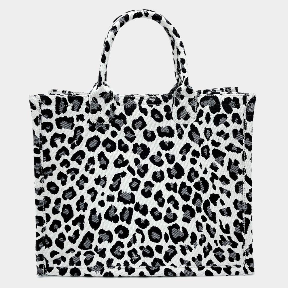 Leopard Patterned Tote Bag