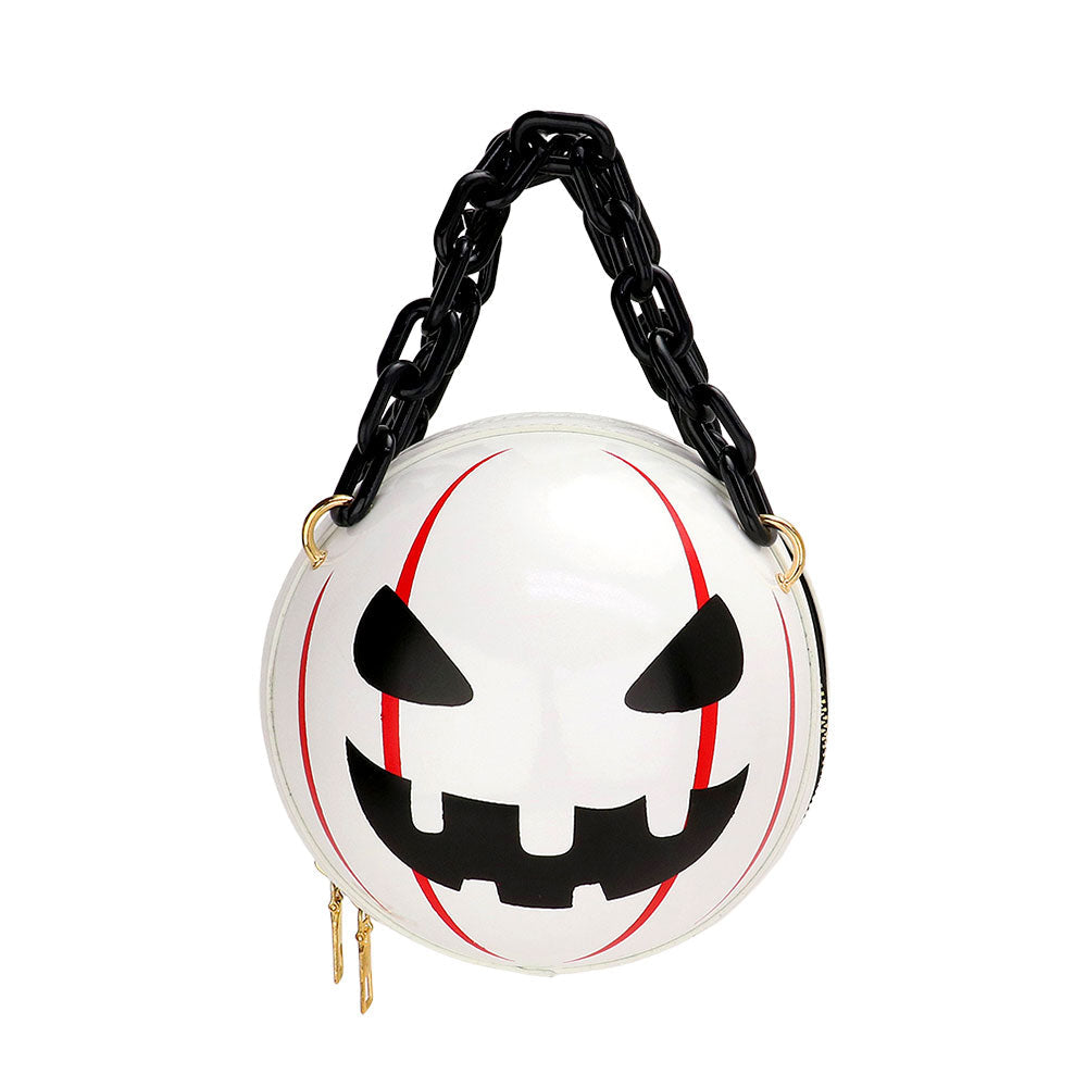 Pumpkin Round Tote /  Crossbody Bag