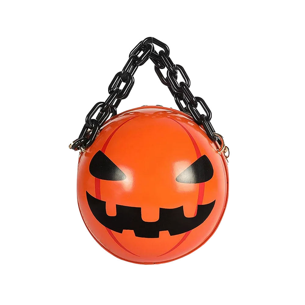 Pumpkin Round Tote /  Crossbody Bag