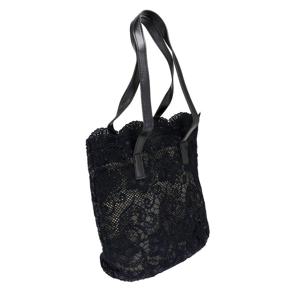 Flower Lace Tote Bag / Shoulder Bag